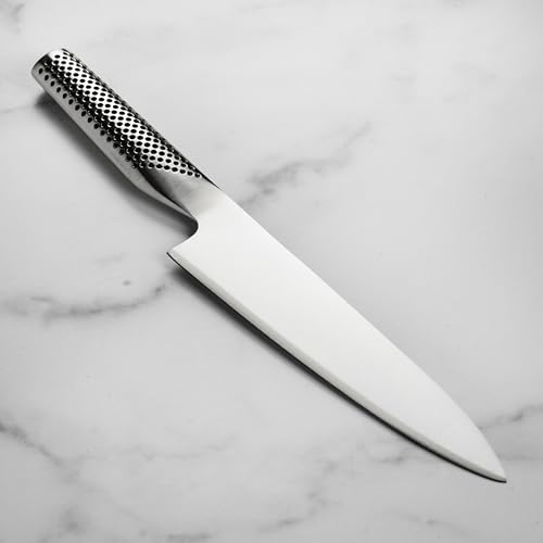 Global G-55 Cooks Knife 18cm Blade, Versatile Japanese Kitchen Knife, Premium All Stainless Steel Design