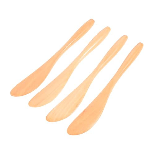 ABOOFAN Convenient Butter Spreader Knife Set Japanese Style Wooden Butter Knife Odorless Easy to Clean