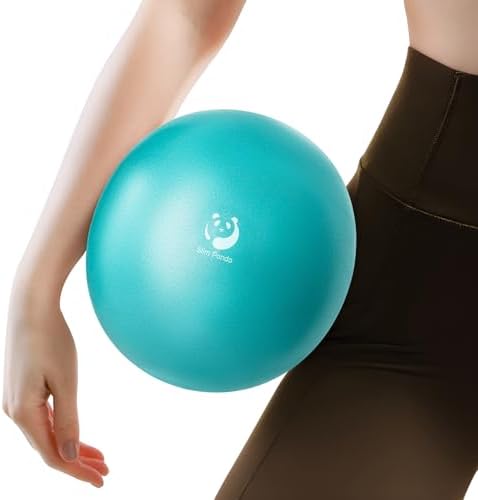 Slim Panda Ballon Pilates Petite,23 cm Anti-Slip Ballon de Gymnas...