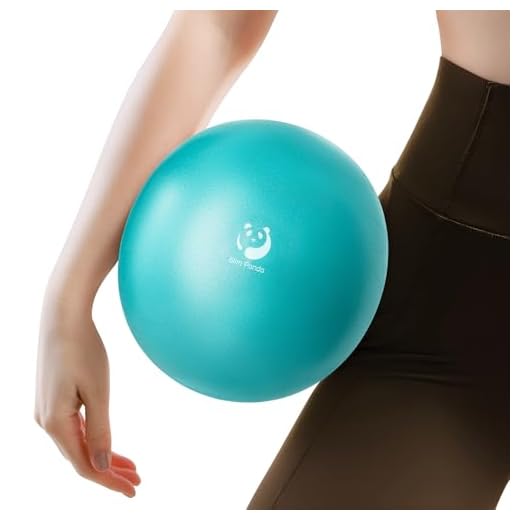 Slim Panda Pelota de Pilates 23cm, Antiexplosión Antideslizante PVC Pelota de Gimnasia, Soft Balones de Yoga para Terapia Geriátrica, Fitness, Entrenamiento del Equilibrio
