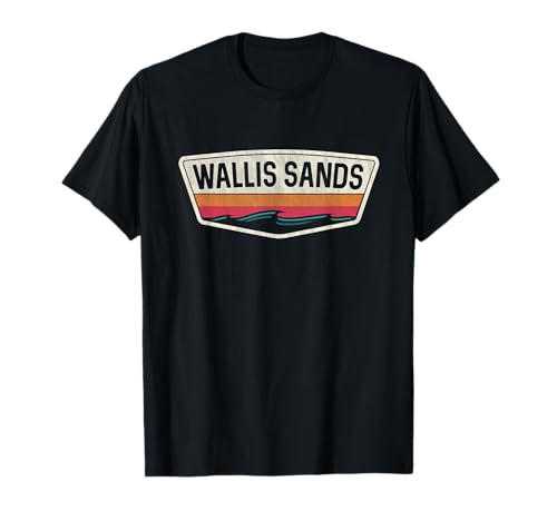 Wallis Sands New Hampshire - Escudo Wallis Sands NH Camiseta