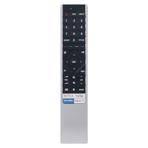 Télécommande ERF6A64 ERF6A62 compatible Hisense Smart TV 55U8QFTUK