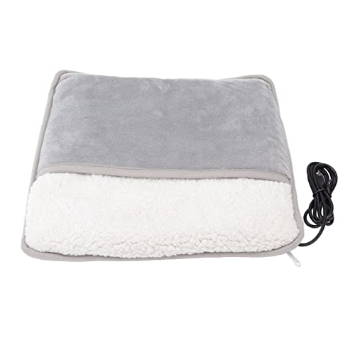 Electric Heated Foot Warmer, Removable Washable Electric Foot Warmer 5V USB Powered for Home