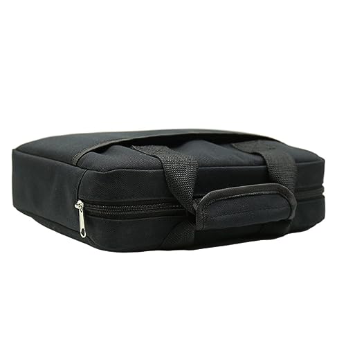 ifundom Portable Guitar Effector Bag Oxford Cloth Hard Shell Organizer Water Resistant for Daily Use