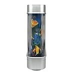 Fake Fish Tank Mini Aquarium,Artificial Tropical Fish Decorative,Fake Aquarium Decorative Lamp,Aquarium Lights Motion Lamp Night Light with Moving Fish,Gift for Kids(US Plug) - Image 3