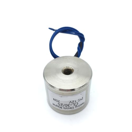 Aimant de levage ventouse DC 6V de 30mm pour automatisme industriel