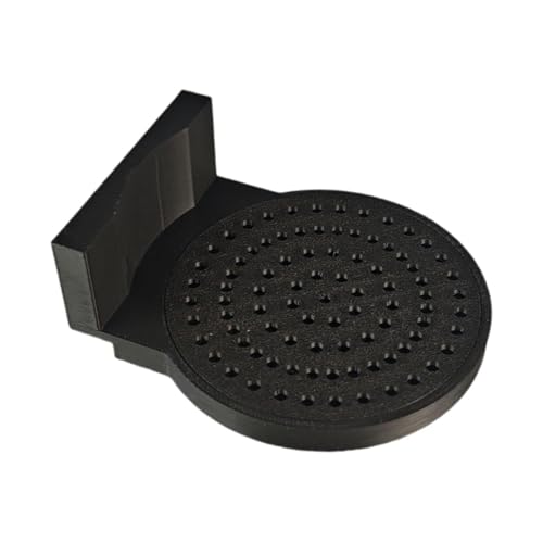 perfk Bandeja de goteo de taza de cafetera, coaster accesorio de máquinas de café compacta reemplazar conveniente ligero resistente para la cafetería