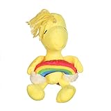 PEANUTS Love Woodstock Rainbow Squeaker Pet Toy - Cute, Stuffed, Squeaky Toys for Dogs, Officially Licensed Products for Pets, 9 Inch