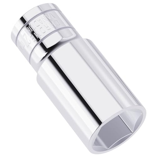 FOCMKEAS 27mm Deep Socket, 1/2" Drive, 6-Point