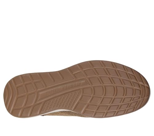 Skechers Skechers Men's Sterling - Ramone Low Profile Bungee Lace Slip Ins, Taupe, 7