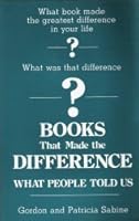 Books That Made the Difference: What People Told Us 0208020225 Book Cover