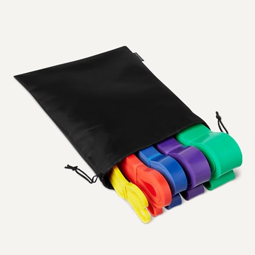 Amazon Basics Trainingsweerstandsbanden voor Tijdens het Sporten, Set van 5 - Afbeelding 5