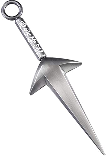 QISUO 8.7Inch Kunai Ninja Hatake Kakashi Metal Model Namikaze Minato Keychain Collection Toys Gift, 23.5cm, Sliver QISUO 8.7Inch Kunai Ninja Hatake Kakashi Metal Model Namikaze Minato Keychain Collection Toys Gift, 23.5cm, Sliver