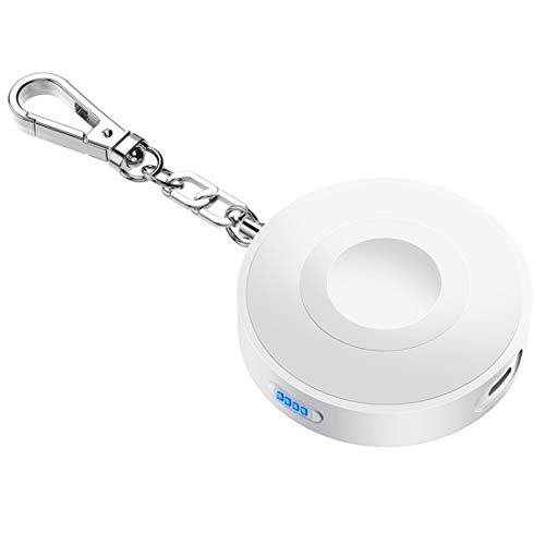 CHOETECH MFi Certified Apple Watch Charger, 900mAh Portable Keychain Apple Watch Power Bank