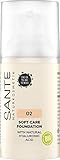 Sante Naturkosmetik MAQUILLAJE SOFT CREAM 02 neutral beige 30ml