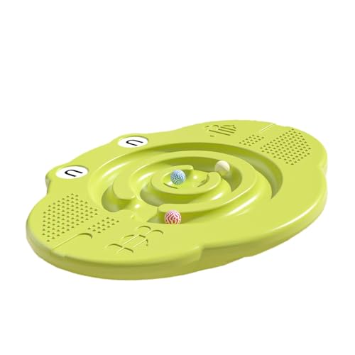 predolo Balance Board Wackelbrett für, Balanciergerät, sensorisches Wippen mit Balanceball für von 3-12 Jahren, Park, GrÜn
