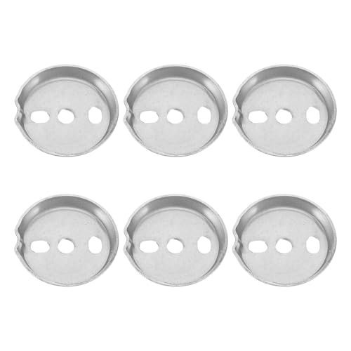 Housoutil Kit de Montaje para Baño 6 Soportes de Acero Inoxidable y Accesorios para Portarrollos de Papel Higiénico, Tornillos y Piezas para Colgar Toallas