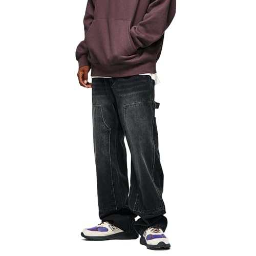 Y2k Baggy Jeans Men Vintage Hip Hop Streetwear Jeans Harajuku Loose Fit Pants