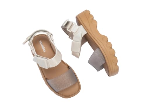 Image of mini melissa Kick Off Platform Sandals for Kids - Chunky Platform Jelly Sandals for Girls, Kids Summer Shoes, Girls Sandals