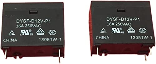 Relais 16A Dysf-d12v-p1 haute capacité de commutation 250VAC pour circuits PCB