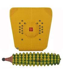 R A Products Acupressure Foot Mat With Acupressure Karela Roller Wooden