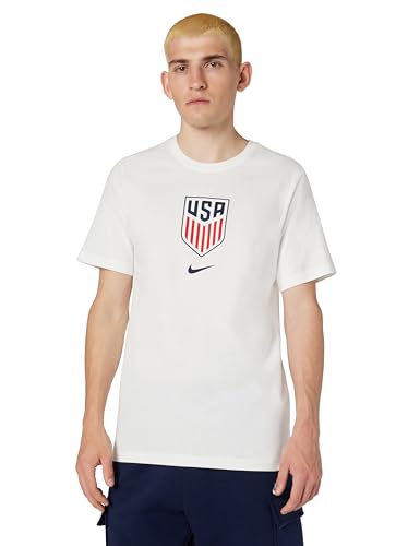 Nike Mens USA Crest Tee White Medium