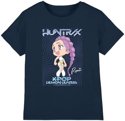 Zomer Huntrix Girl Kpop T-shirts Kinderen Demonenjagers T-shirt Zoey Rumi Mira Jongens Meisjes Korte Mouw Tops Losse O-hals Kinderkleding – koop de beste producten in de online winkel