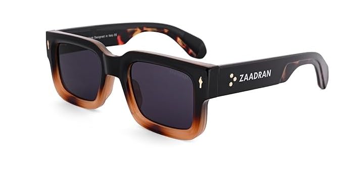 Image of Bagan UV Protected Driving Pilot Gradient Square Plastic Body Sunglasses for Men and Women
