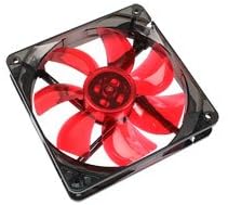Amazon.com: Cooltek Silent Fan 120 mm PC Case Cooler Fan – Red LED ...