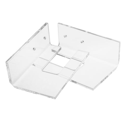 Garneck Skateboard Wall Mount Rack 1 Pair Acrylic Display Stand for Roller Skates Storage