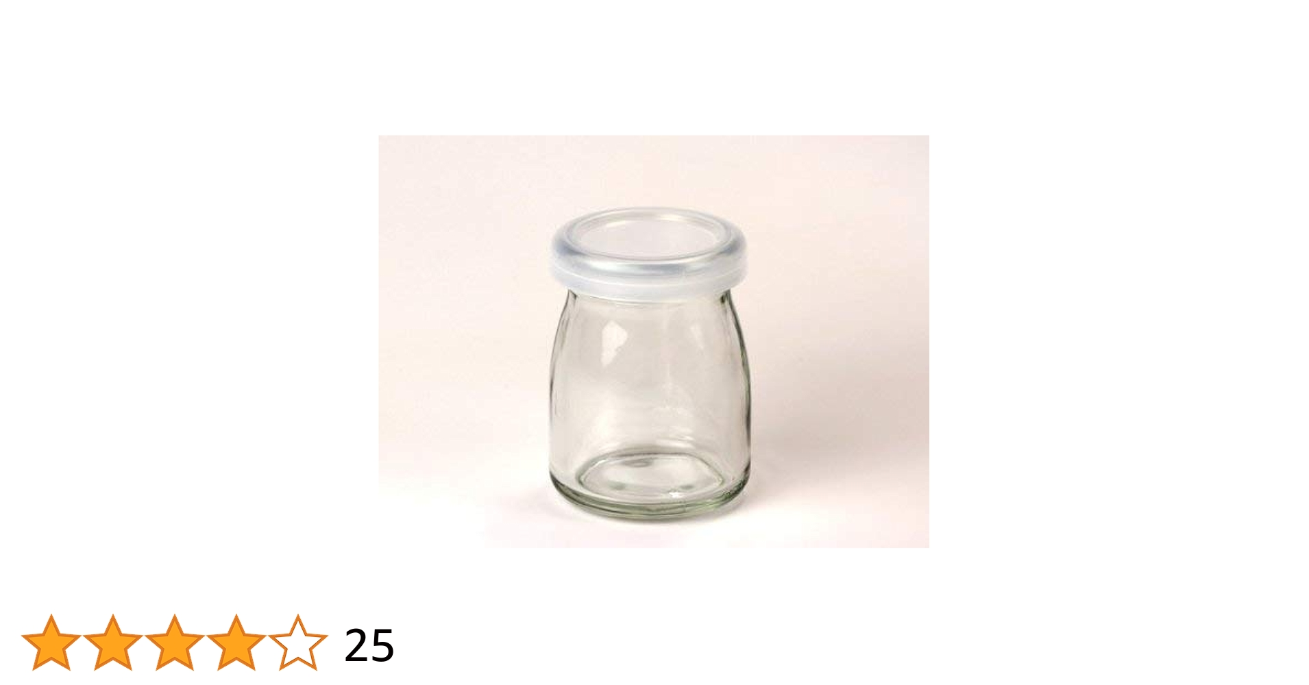 Amazon.co.jp: ミルクボトル 90cc (無地) 20個入 蓋付き プリン