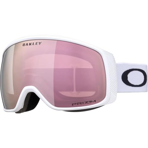 Oakley Maschera da sci Flight Traacker XM, matte white-prizm rose gold