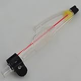 Besttoolifes Transparente Schutzkappe für Angelruten, Kunststoff, mit sicherem Gurt für Ruten für Führungen, Schutz, passend für verschiedene Stangen für Kopf für Größen, Spitze von Typen (transparent