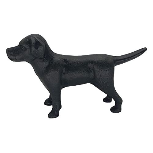 First Of A Kind FK-7662-BK Cast Iron Labrador Dog Statues thumb #2