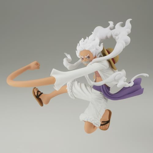 Banpresto Monkey D. Luffy Gear5 One Piece Action Figure - Battle Record Collection 13 cm BP88811P Multicolor
