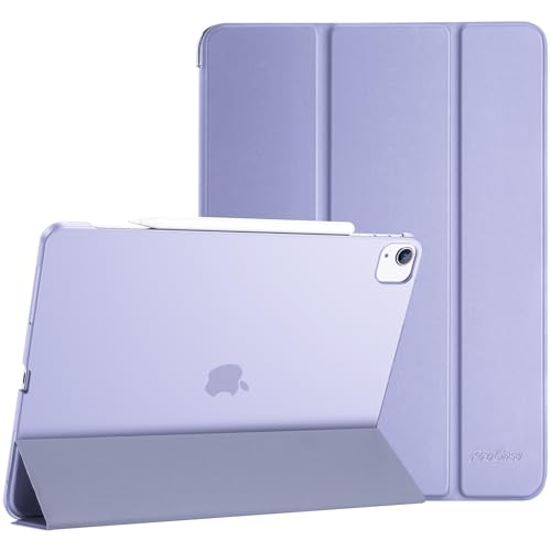 Image of ProCase Smart Case for iPad Pro 12.9 2022 /2021 /2020 /2018, Slim Stand Hard Back Shell Smart Cover for iPad Pro 12.9 inch 6th Gen /5th Gen /4th Gen /3rd Gen -Purple