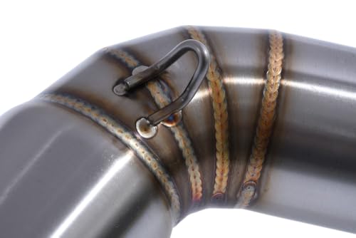 Conexión de Escape 50.5mm avdb-moto acero inoxidable Suzuki VSTROM 1050 mid pipe 3
