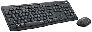 Logitech MK295 Silent Wireless Combo, czarny (wersja niemiecka QWERTY)