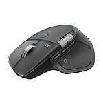 Logitech MX Master 4, Ergonomic Wireless Mouse with Advanced Performance Haptic Feedback, Ultra-Fast Scrolling, USB-C Charging, Bluetooth, Windows, MacOS - Graphite