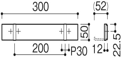 KAWAJUN AC-821-SC 99938 Double Blind Hook, Blind Hook, White, Chrome