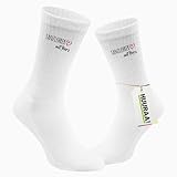 Huuraa Unisex Tennissocken Tanzlehrer mit Herz Geschenk Größe 42/46 White Motiv Sportsocken Tanzlehrer Präsent