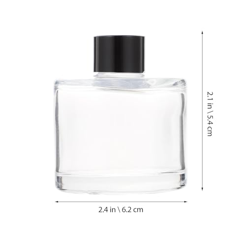 Botellas difusoras de aceite esencial 50ml con varillas negras 16cm miniatura 2
