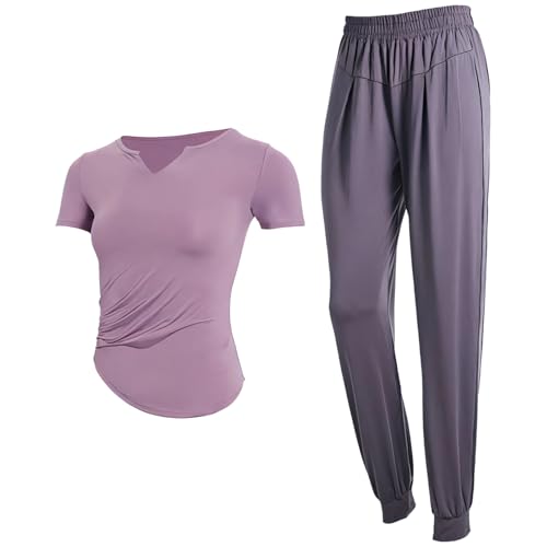 Ensemble de pilates femme tenue deux pièces polyester salle de gym