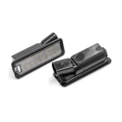 Luces de matrícula LED blanco Canbus sin error para Porsche Boxster y Cayman 987