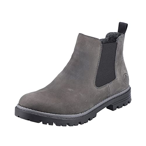 Preisvergleich Produktbild Rieker Damen Y1070 Chelsea-Stiefel, grau, 39 EU