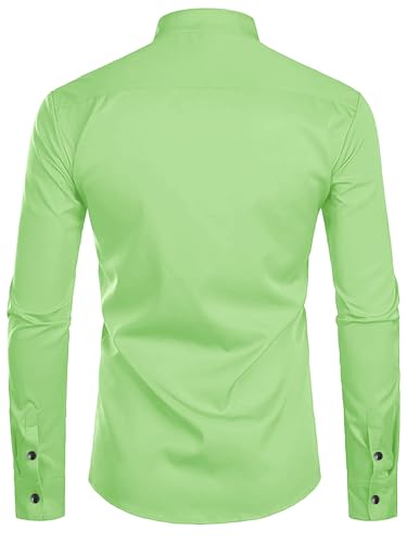 Image of Men's Slim Fit Beige Color Cotton Blend Casual Shirt