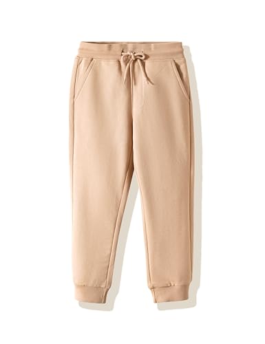 Image of Amazon Brand - Symbol Boys Cotton Rich Stretchable Knit Terry Track Pants Joggers | Age 2-14 Years
