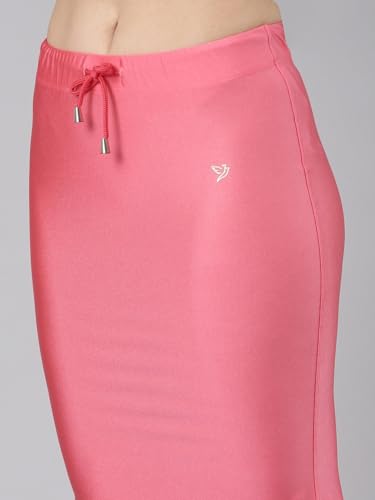 Image of Women's Perfect Curvy Look Saree Shapewear (1191 - Watermelon - L) Pink