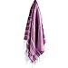 Hand Face Turkish Towel Pestemal 23x36" Peshtemal Fouta  Kitchen Baby Care by Cacala Purple