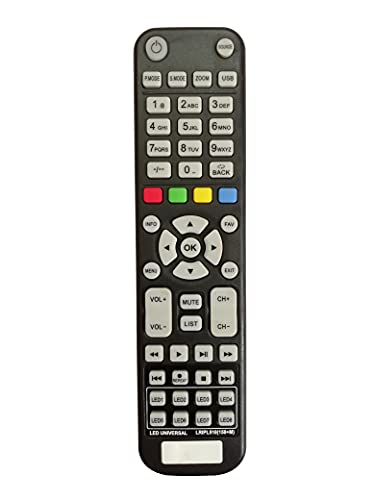 Image of LipiWorld LR510(150+M) BX328 Universal Remote Control Work with All Most All Types of Televisions LED LCD Plasma Smart Tv